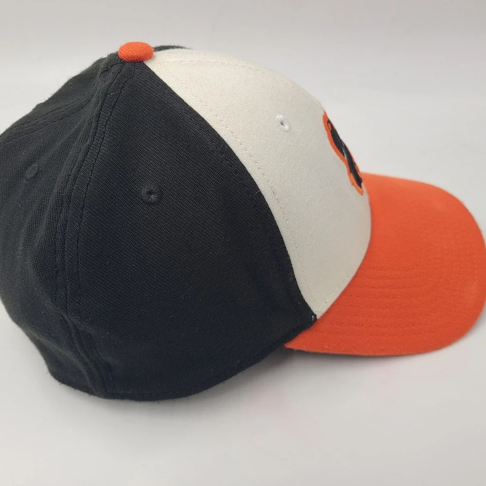 Baltimore Orioles Hat Fitted‎ M-L New Era 39Thirty White Orange Black MLB Men